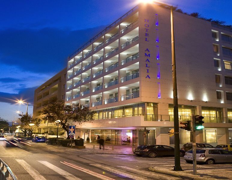 Amalia Hotel Athena Bagian luar foto